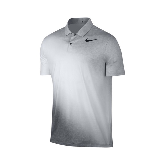 tiger woods white golf shirt